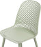EMORY - Eetkamerstoelen set 4 - Groen - Synthetisch