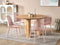 EMORY - Eetkamerstoelen set 4 - Roze - Synthetisch