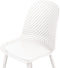 EMORY - Eetkamerstoelen set 4 - Wit - Synthetisch