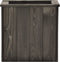 vidaXL - Plantenbak - verhoogd - 38x41x40 - cm - massief - grenenhout - donkergrijs