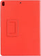 Lunso - Geschikt voor iPad Pro 10.5 inch / Air (2019) 10.5 inch - Stand flip sleepcover hoes - Rood