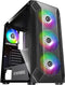EMPIRE GAMING - Ruby - PC-behuizing Gamer - ARGB Medium Tower - Mesh Front & Acrylglas Zijwand - 4 RGB Ventilatoren