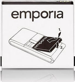 Emporia 1020mAh Li-Ion Lithium-Ion 1020mAh 3.7V oplaadbare batterij/accu