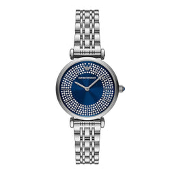 Emporio Armani AR11627 Dames Horloge - Zilverkleurig