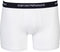 Emporio Armani - Basis 2-pack Boxershorts Wit / Blauw - XL