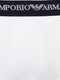 Emporio Armani - Basis 2-pack Boxershorts Wit / Blauw - XL