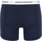 Emporio Armani - Basis 2-pack Boxershorts Wit / Blauw - XL
