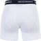 Emporio Armani - Basis 2-pack Boxershorts Wit / Blauw - XL