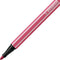 STABILO Pen 68 Brush - Premium Brush Viltstift - Strawberry Red - per stuk