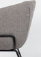 Zuiver Feston Armstoel - Grijs - Set van 2