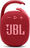JBL Clip 4 - Draadloze speaker - IP67 waterdicht - Rood
