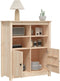 vidaXL - Dressoir - 83x41,5x100 - cm - massief - grenenhout