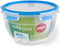 EMSA CLIP & CLOSE N1011400 Voorraaddoos Rond Container 2.6 l Blauw. Transparant 1 stuk(s)