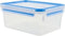EMSA Clip & Close Rechthoekig Doos 2.2 l Blauw. Transparant 1 stuk(s)
