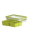 EMSA CLIP & GO 1.2l Rechthoekig Doos Groen, Transparant 1stuk(s)