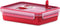 EMSA CLIP & MICRO 1.2l Rechthoekig Set Rood