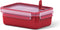 EMSA CLIP & MICRO 1l Rechthoekig Set Rood