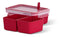 EMSA CLIP & MICRO 1l Rechthoekig Set Rood
