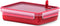 EMSA CLIP & MICRO Vershouddoos - Rechthoekig - 1.2 l - Rood - Transparant - 1 stuk(s)