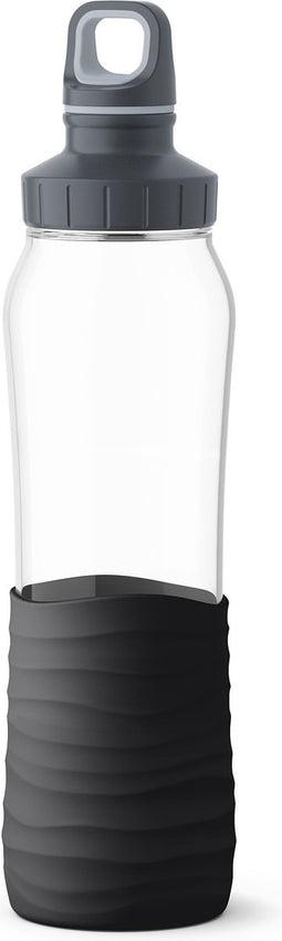 EMSA KW DRINK2GO N31001 Dagelijks gebruik 700 ml Glas Zwart, Transparant