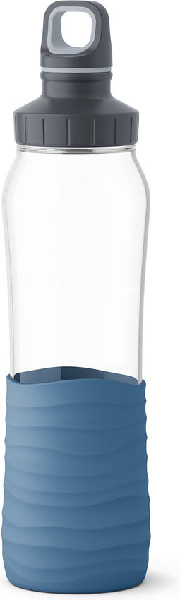 EMSA KW DRINK2GO N31002 Dagelijks gebruik 700 ml Glas Blauw, Transparant
