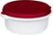 emsa Microgolfpotten Set MICRO FAMILY, 3-delig, wit/rood