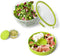 EMSA N10713 Rond Doos 2,6 l Groen, Transparant 3 stuk(s)