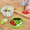 EMSA N10713 Rond Doos 2,6 l Groen, Transparant 3 stuk(s)