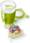 Emsa N1071400 Clip & Go Yoghurt Mug Content: 450 Ml, Round, Incl. Spoon And Topping