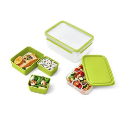 EMSA N1071600 lunchtrommel Groen, Transparant 2,3 l 1 stuk(s)