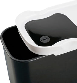 EMSA OPTIMA Droogopslagcontainer - 1L - 159 x 229 x 349 mm - Zwart