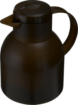 Emsa Samba - Isoleerkan Quick Press - 1 L - Donker Bruin Transparant