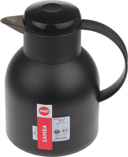 Emsa Samba - Isoleerkan Quick Press - 1 L - Zwart Transparant