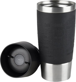 Emsa Thermosbeker Travel Mug Zwart 360 ml