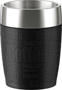 EMSA TRAVEL CUP kopje Zwart