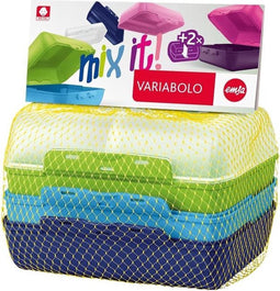 EMSA Variabolo Lunchdoosset Multi kleuren Polypropyleen (PP) 2 stuk(s)