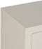 Nachtkastje ORIENT Wit Sparrenhout Hout MDF 45 x 30 x 66 cm