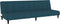 vidaXL - Slaapbank - 2-zits - fluweel - blauw