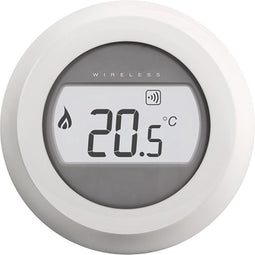 Honeywell Round Modulation Plus - Thermostaat - Modulerend OpenTherm - Grijs