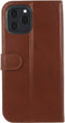 Valenta iPhone 12 Pro Max - Book Case - Handgemaakt - Bruin