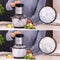 JAP Appliances Multi Chop - Hakmolen met uitbreidingspakket - 600ml glazen kom - IJscrusher en knoflookpeller - Vaatwasserbestendig - 400W