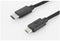 Digitus USB-kabel USB 2.0 USB-C stekker, USB-micro-B stekker 1.80 m Zwart Rond, Stekker past op beide manieren, Afgesch