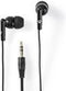 Nedis HPWD1000BK - In-ear koptelefoon - 10 mm drivers met bass vents - Zwart