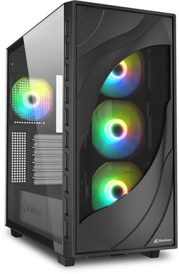 Sharkoon C80G - ATX Tower Behuizing - Gehard Glas - 55,67L (4044951041152)