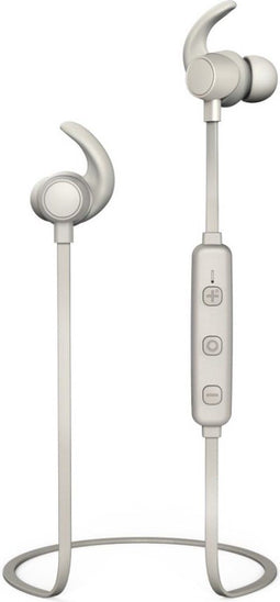 Hama WEAR7208GR - Draadloze in-ear-koptelefoon - Bluetooth - Grijs