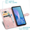 iMoshion Hoesje Geschikt voor Sony Xperia 10 III Hoesje Met Pasjeshouder - iMoshion Mandala Bookcase - Rosé Goud