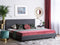 ALBI - Tweepersoonsbed - Grijs - 180 x 200 cm - Polyester