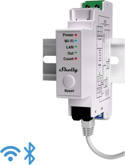 Shelly Pro EM-50 - Elektriciteitsmeter - Bluetooth WiFi met schakelbesturing