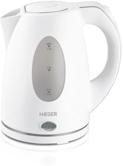 Haeger London - Waterkoker 1,5L 2200W - Automatische uitschakeling - Wit