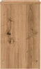 vidaXL - Plantenstandaards - 2 - st - 30x30x50 - cm - hout - artisanaal - eiken